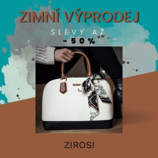 Zahřej se slevami až 50%! 😍 Časově omezená akce. ⏰ #kabelka #ceskaznacka #modnidoplnky #vyprodej